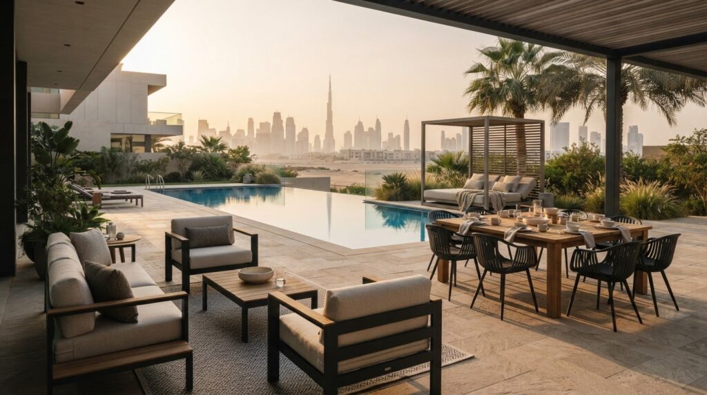 UAE Outdoor Furniture: A Refined Buying Guide for 2026