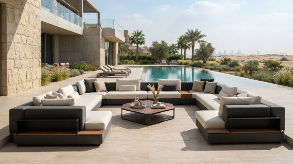 Custom Outdoor Seating in the UAE: Design a Space Around You